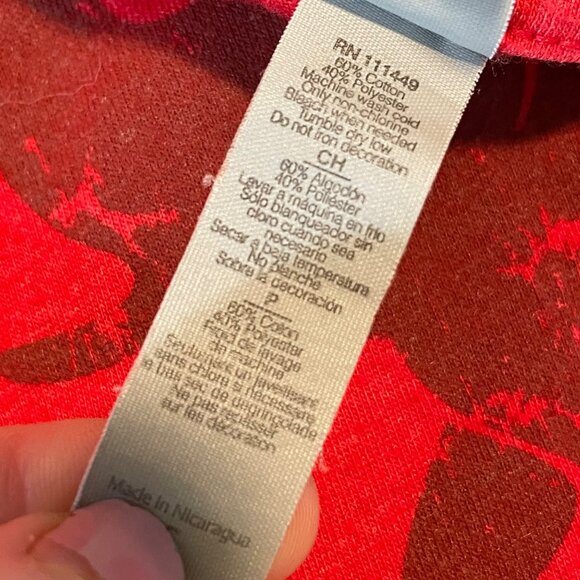 PeteFest Red T-Shirt Elephants Graphic Next Level Apparel Small Suicide awarenes - Picture 4 of 6